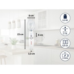 Soehnle Kitchen Scale White - Precision, Style & Quality | Model 4006501662200